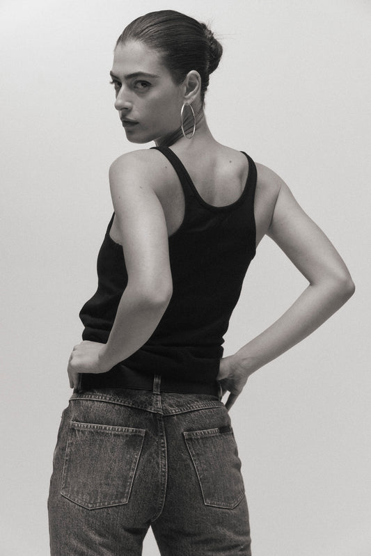 Light Gray גופיה לנשים Terra PAPER