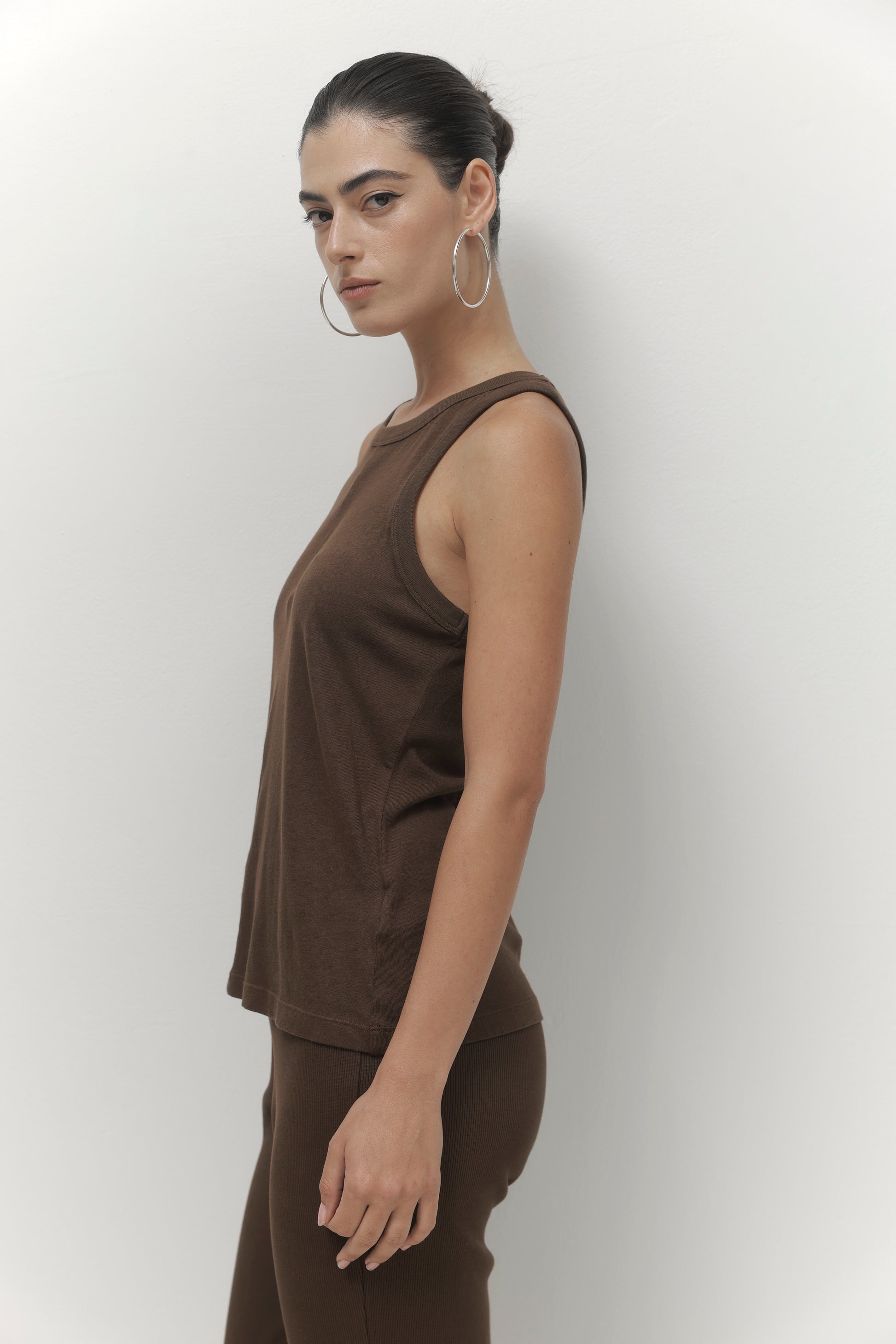 Light Gray גופיה לנשים Terra PAPER