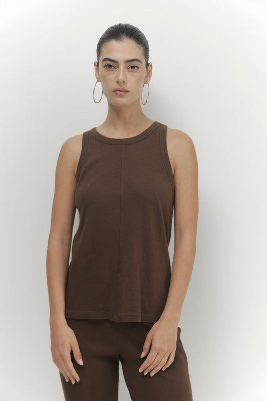 Dark Slate Gray גופיה לנשים Terra PAPER