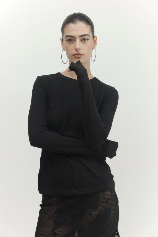 Antique White חולצה ארוכה לנשים Terra PAPER