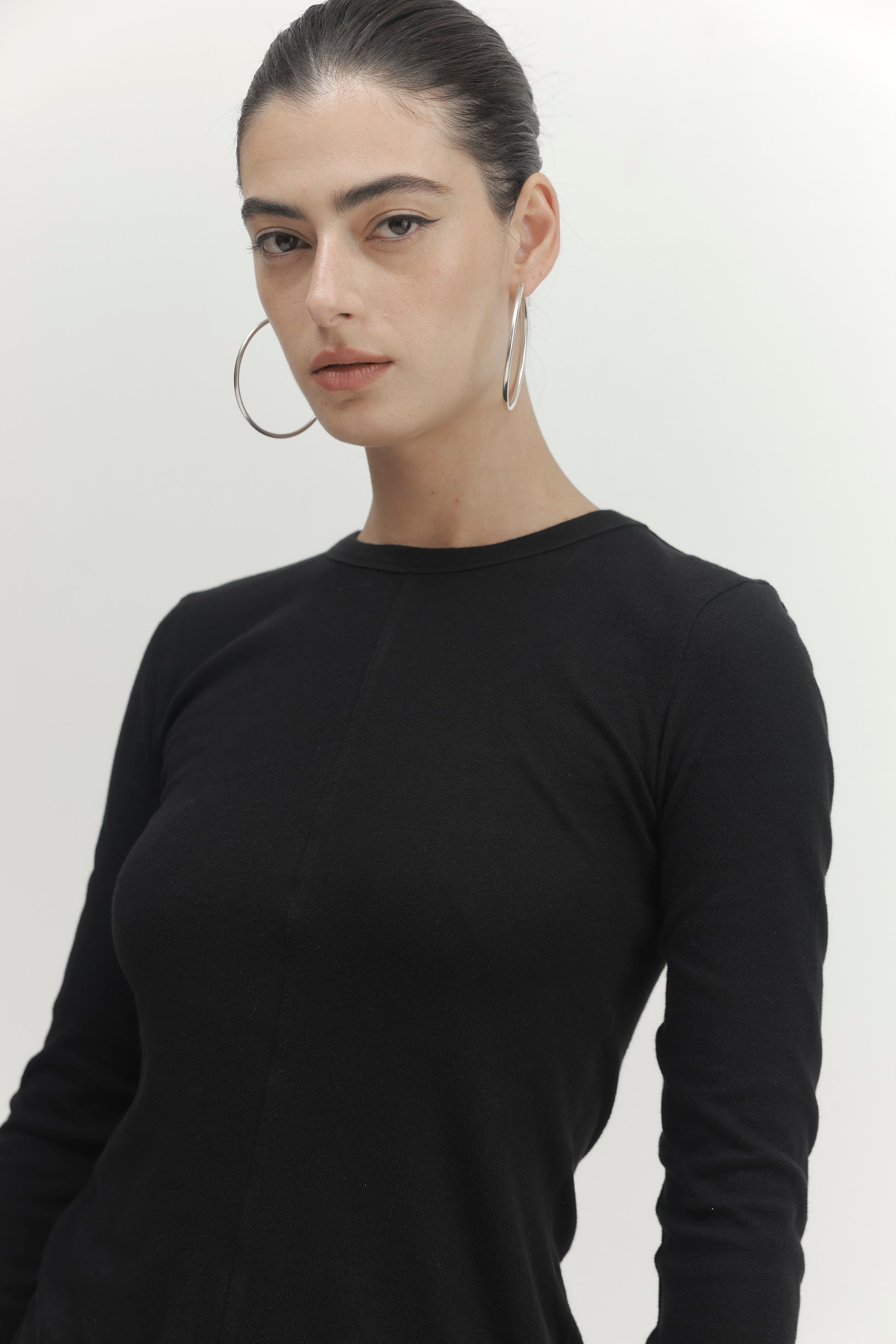 Light Gray חולצה ארוכה לנשים Terra PAPER