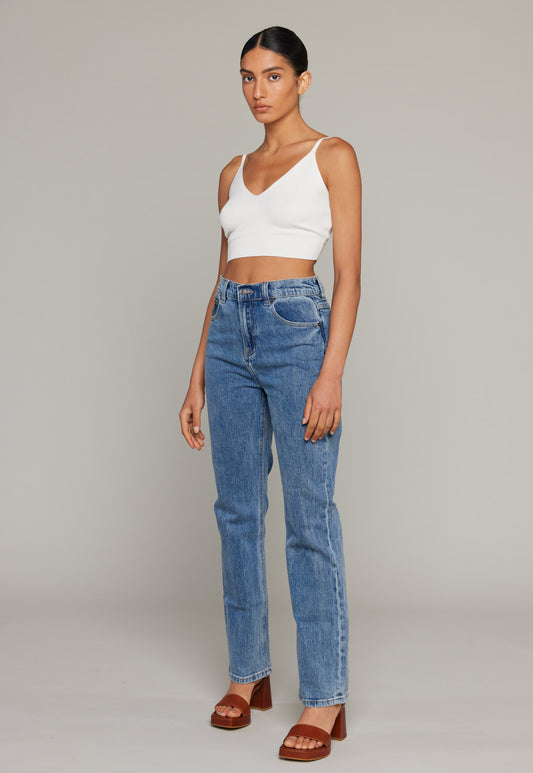 Gray ג'ינס ארוך לנשים Brooklyn PAPER