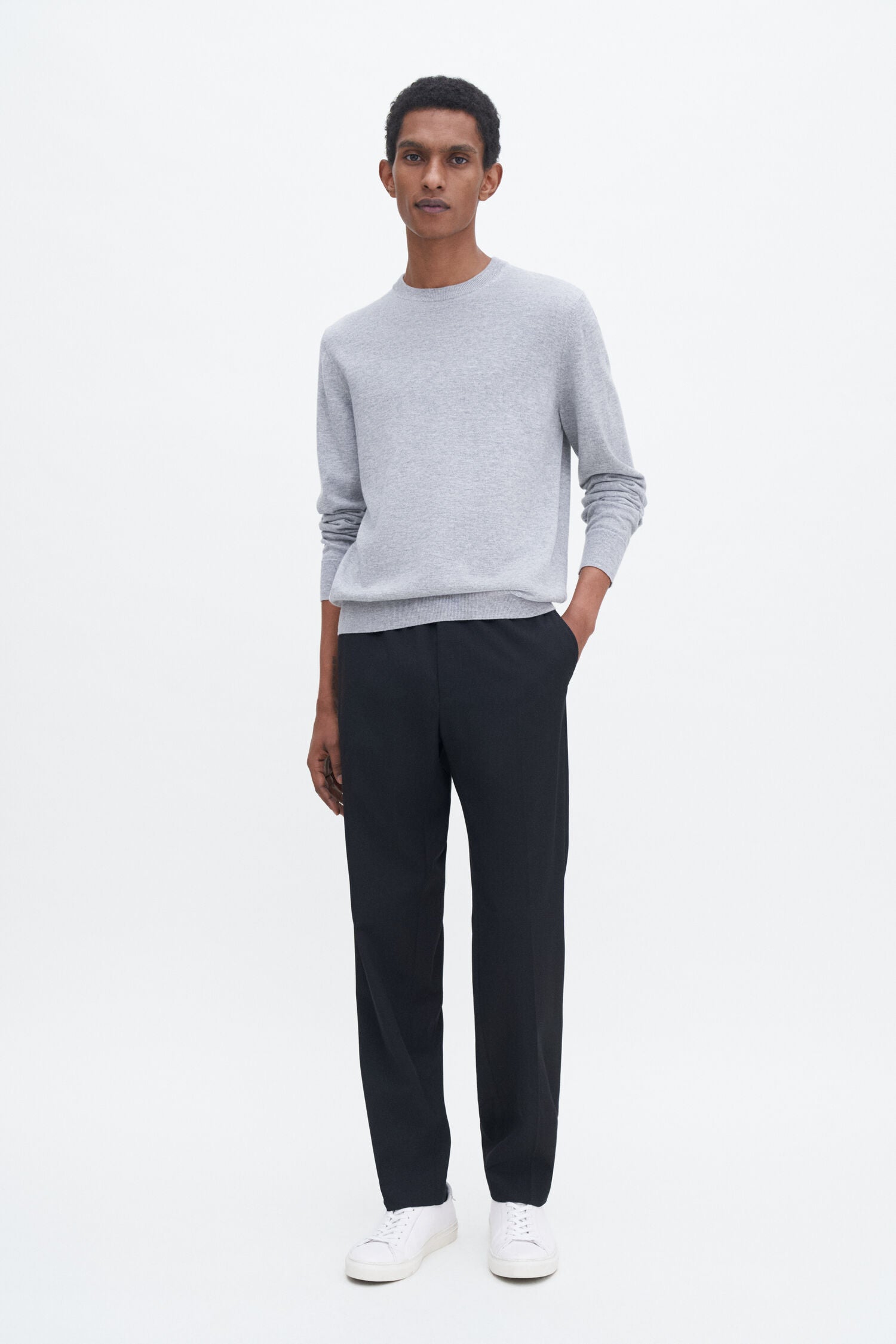 White Smoke סוודר לגברים Merino FILIPPA K