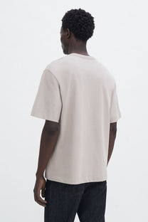 Light Gray טי שירט קצרה לגברים FILIPPA K
