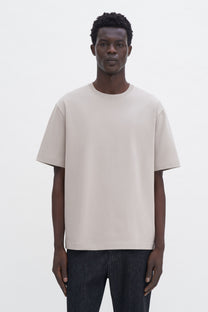 Light Gray טי שירט קצרה לגברים FILIPPA K