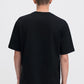 Black טי שירט קצרה לגברים Heavy Crewneck FILIPPA K