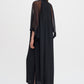 Dark Slate Gray שמלת מקסי לנשים Sheer Raglan Kaftan FILIPPA K