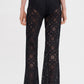 Dark Slate Gray מכנסיים לנשים Lace Trousers FILIPPA K