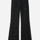 Black מכנסיים לנשים Lace Trousers FILIPPA K
