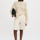 Lavender מכנסיים קצרים לנשים Claire Cotton Shorts FILIPPA K