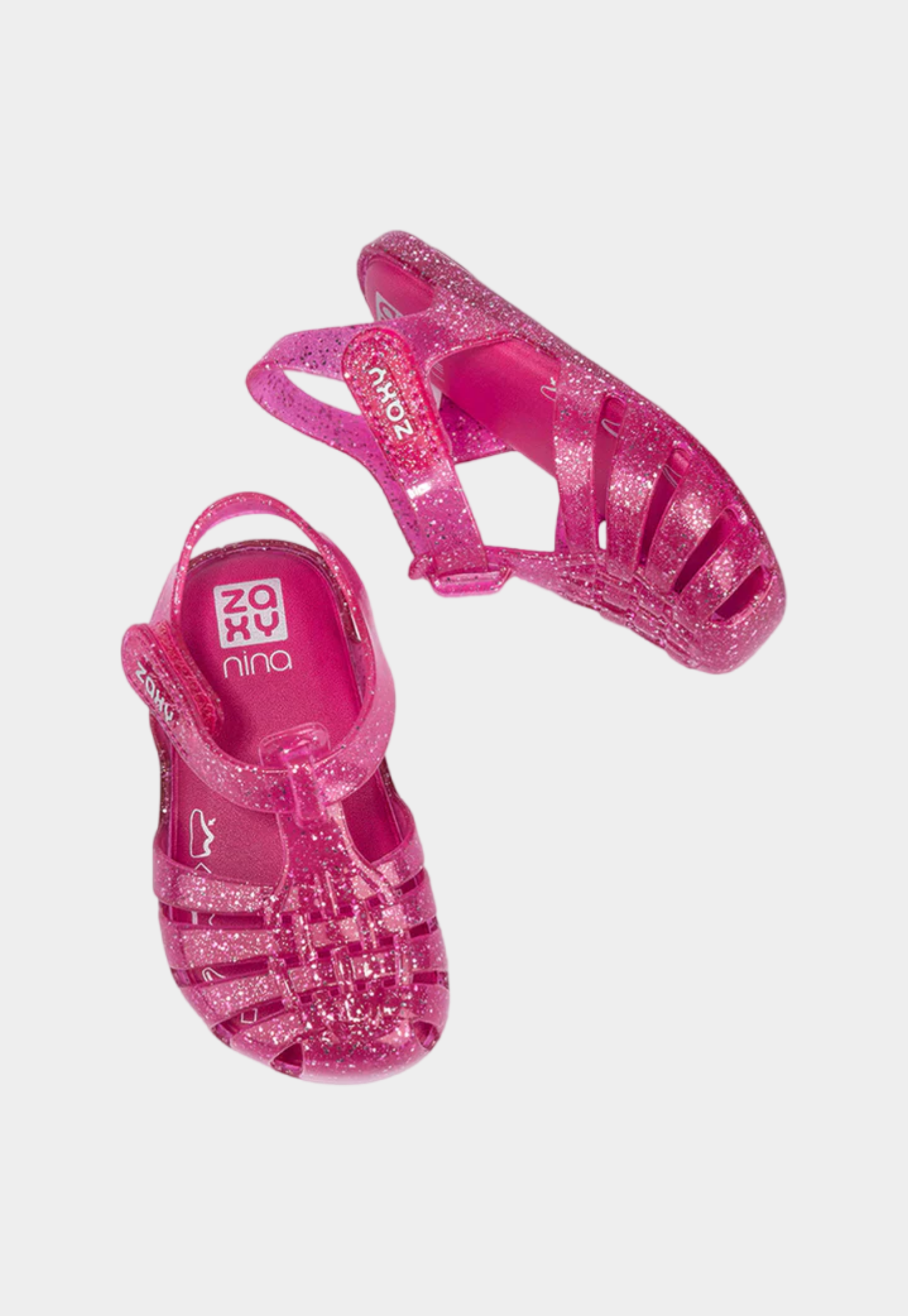 Lavender סנדלי גומי לפעוטות Nina Charm ZAXY