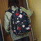Black LEGO HERSCHEL HERITAGE KIDS BACKPACK תיק גב HERSCHEL