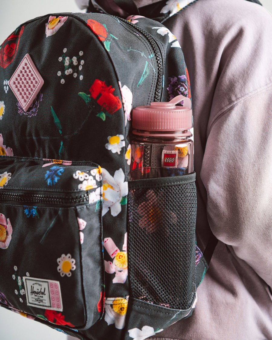 Black LEGO HERSCHEL HERITAGE KIDS BACKPACK תיק גב HERSCHEL