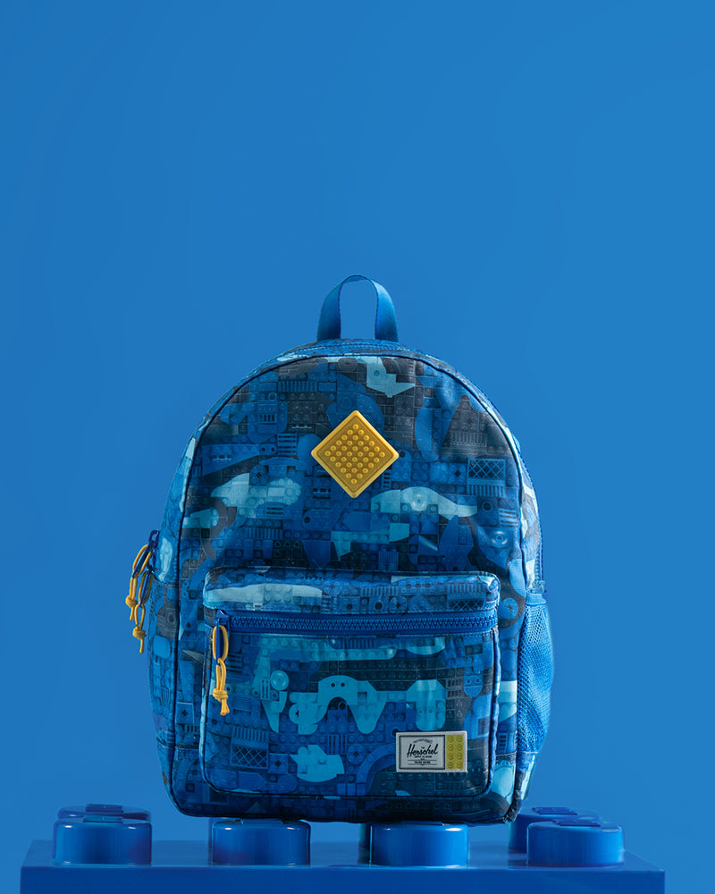 Steel Blue LEGO HERSCHEL HERITAGE KIDS BACKPACK תיק גב HERSCHEL