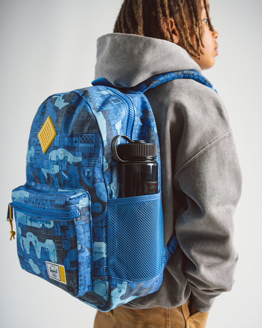 Light Gray LEGO HERSCHEL HERITAGE KIDS BACKPACK תיק גב HERSCHEL