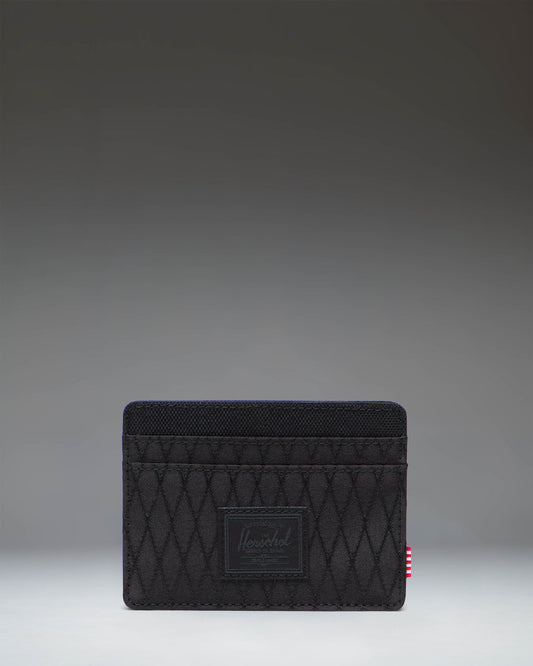 Dark Slate Gray CHARLIE CARDHOLDER BLACK DIAMOND/BLACK ארנק HERSCHEL