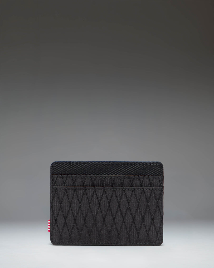 Light Slate Gray CHARLIE CARDHOLDER BLACK DIAMOND/BLACK ארנק HERSCHEL