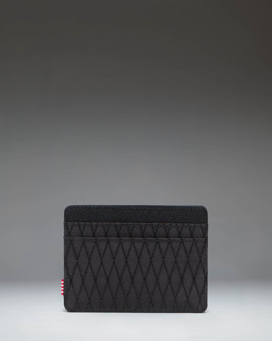 Light Slate Gray CHARLIE CARDHOLDER BLACK DIAMOND/BLACK ארנק HERSCHEL