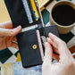 Black ROY COIN WALLET ארנק HERSCHEL