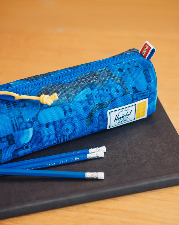 Sandy Brown LEGO SETTLEMENT PENCIL CASE LITTLE HERSCHEL קלמר HERSCHEL