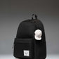 Black SYLAS CLASSIC CAP BAG CHARM מחזיק מפתחות HERSCHEL