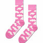 Hot Pink זוג גרביים לנשים Cloudy HAPPY SOCKS