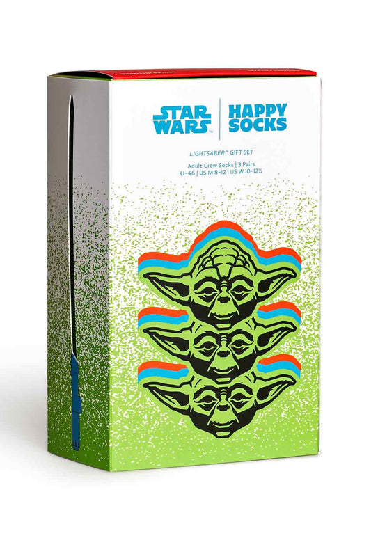 Dark Khaki מארז גרביים Star Wars™ | 3 זוגות HAPPY SOCKS