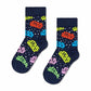 Dark Slate Gray מארז גרביים לילדים Star Wars™ | 3 זוגות HAPPY SOCKS