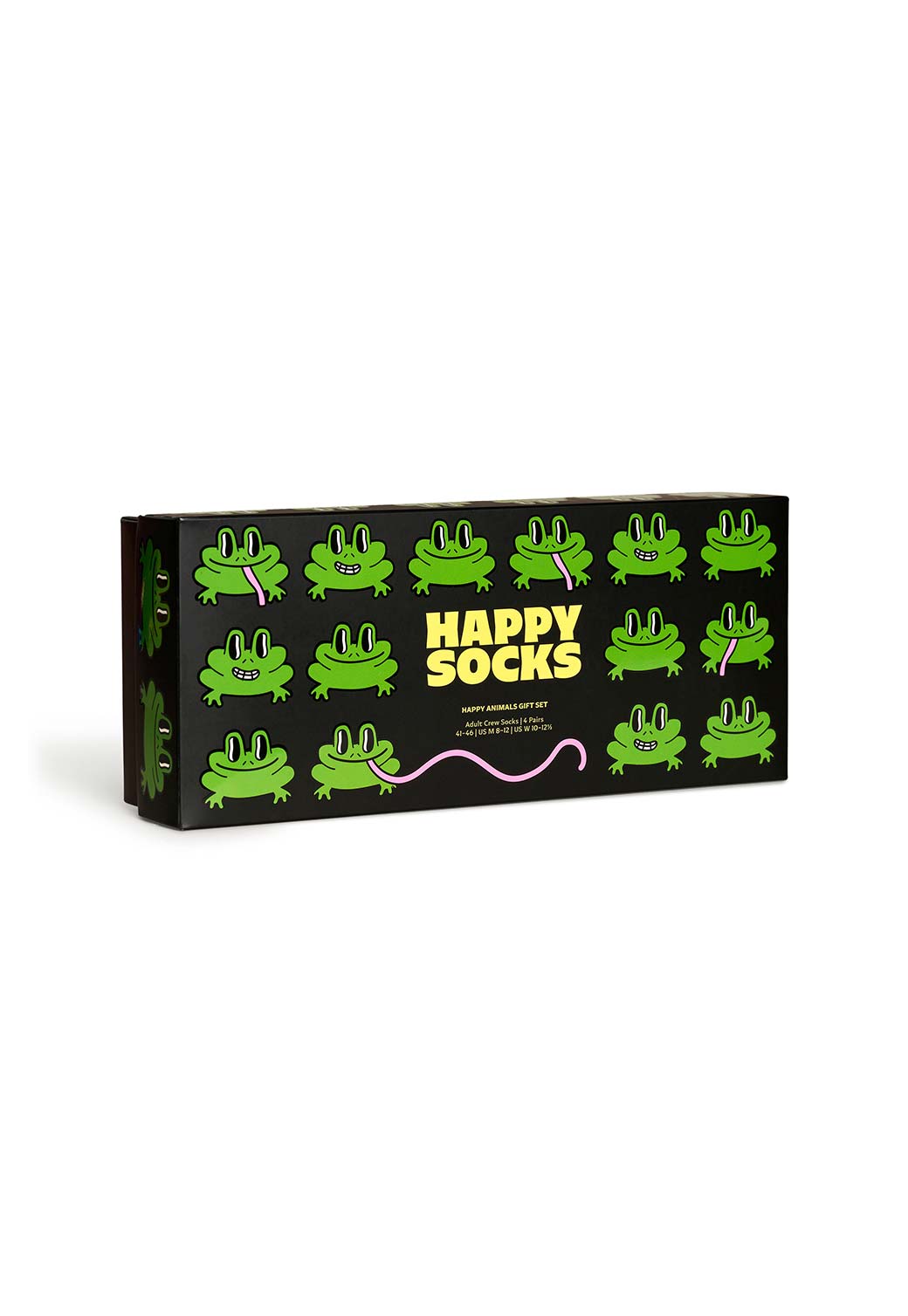 Black מארז גרביים Happy Animals | 4 זוגות HAPPY SOCKS