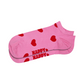 Hot Pink זוג גרביים קצרים Hearts HAPPY SOCKS