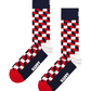 Firebrick מארז 3 זוגות גרביים Optic HAPPY SOCKS