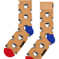 Dark Salmon זוג גרביים Coffee Cup HAPPY SOCKS