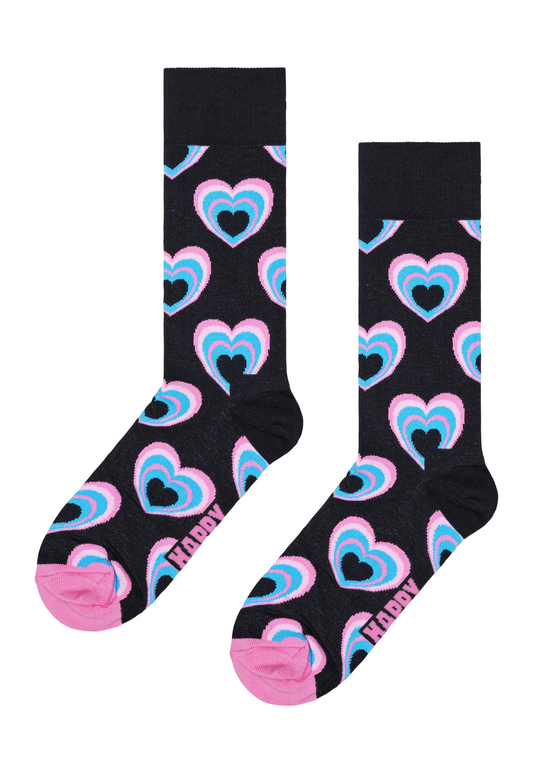 Plum מארז 2 זוגות גרביים Valentine's HAPPY SOCKS