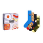 Light Gray מארז 4 זוגות גרביים Breakfast HAPPY SOCKS