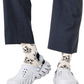 Light Gray זוג גרביים Cat HAPPY SOCKS