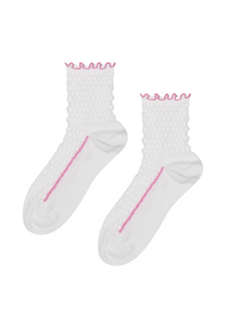 Lavender זוג גרביים עם סלסול Slinky HAPPY SOCKS