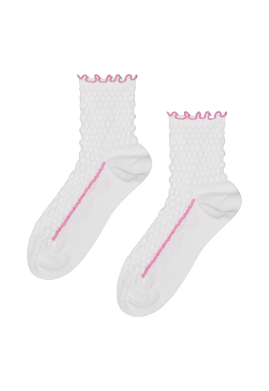 Lavender זוג גרביים עם סלסול Slinky HAPPY SOCKS