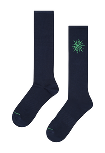 Dark Slate Gray זוג גרביים Sun HAPPY SOCKS