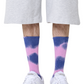 Light Gray זוג גרביים Tie Dye HAPPY SOCKS