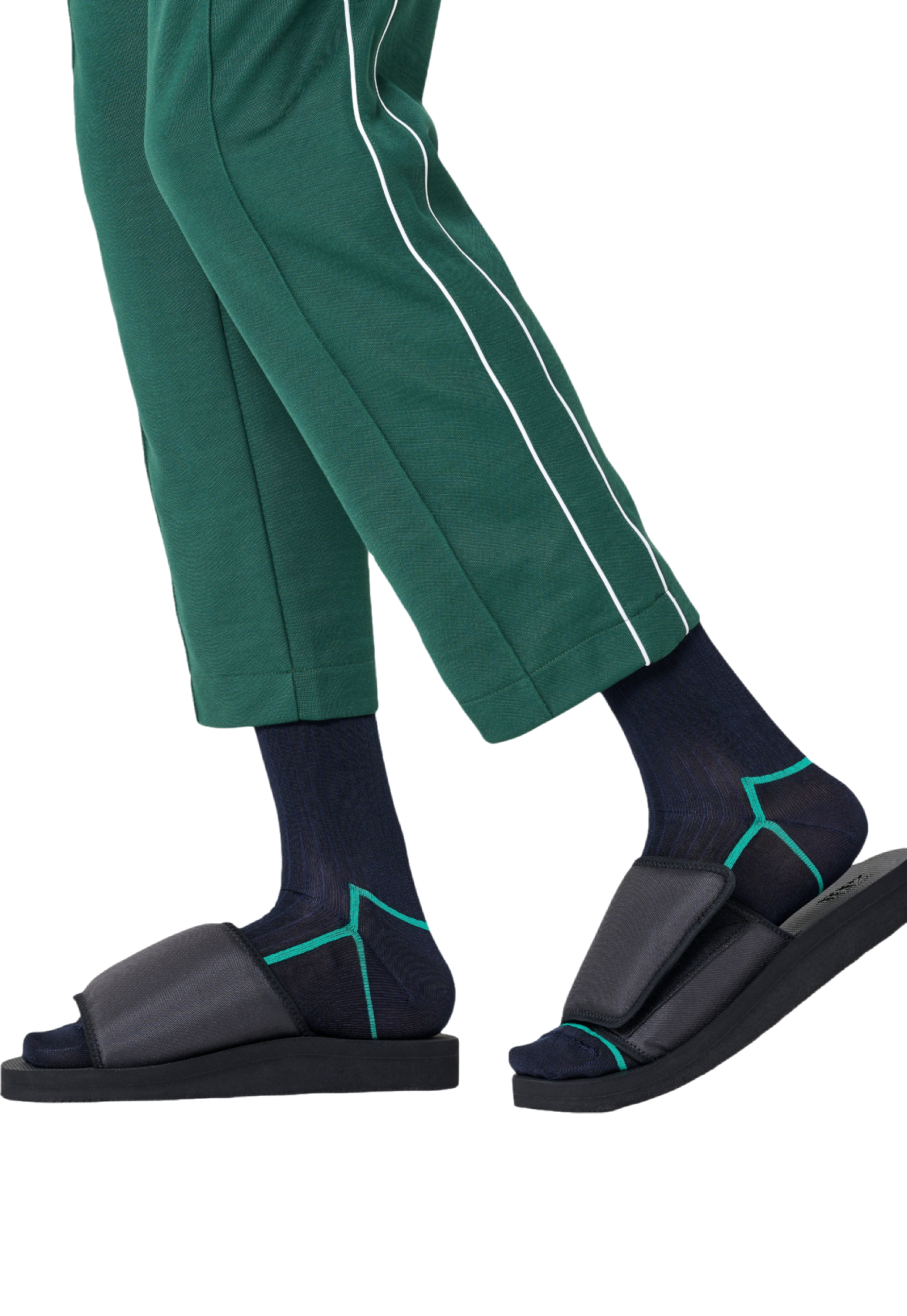 Dark Slate Gray זוג גרביים Contrast HAPPY SOCKS