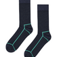 Dark Slate Gray זוג גרביים Contrast HAPPY SOCKS
