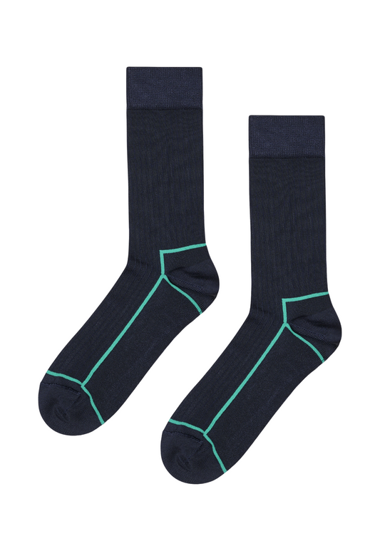 Dark Slate Gray זוג גרביים Contrast HAPPY SOCKS