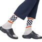 Dark Slate Gray זוג גרביים Checked Stripe HAPPY SOCKS