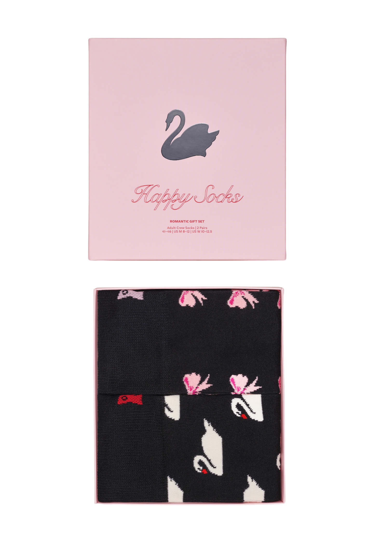 Thistle מארז 2 זוגות גרביים Swan HAPPY SOCKS