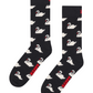 Dark Slate Gray מארז 2 זוגות גרביים Swan HAPPY SOCKS