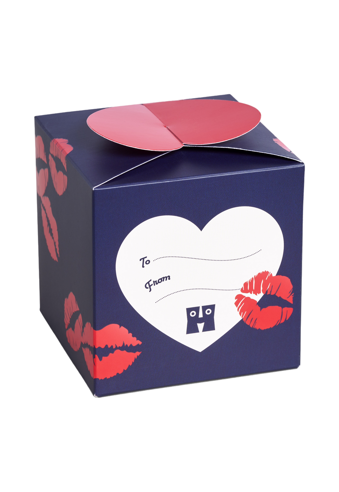 Light Pink מארז 2 זוגות גרביים Valentine's HAPPY SOCKS