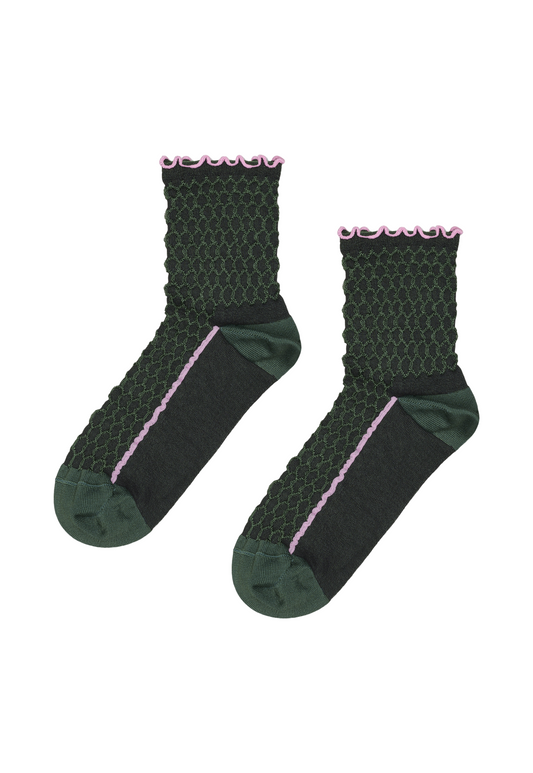 Dark Slate Gray זוג גרביים Slinky HAPPY SOCKS