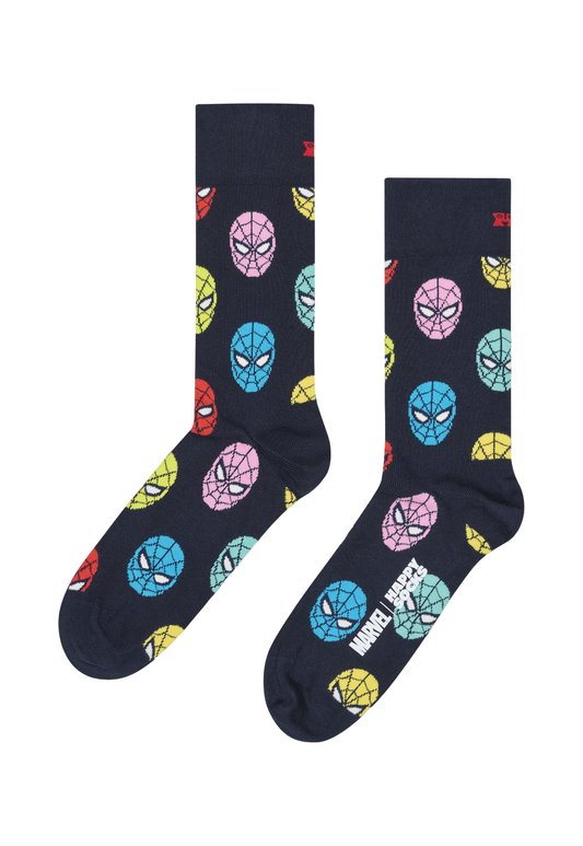 Dark Slate Gray MARVEL™ זוג גרביים Spider-Man Spidey HAPPY SOCKS