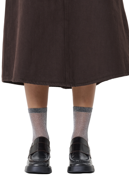 Dark Slate Gray זוג גרביים Sheer HAPPY SOCKS