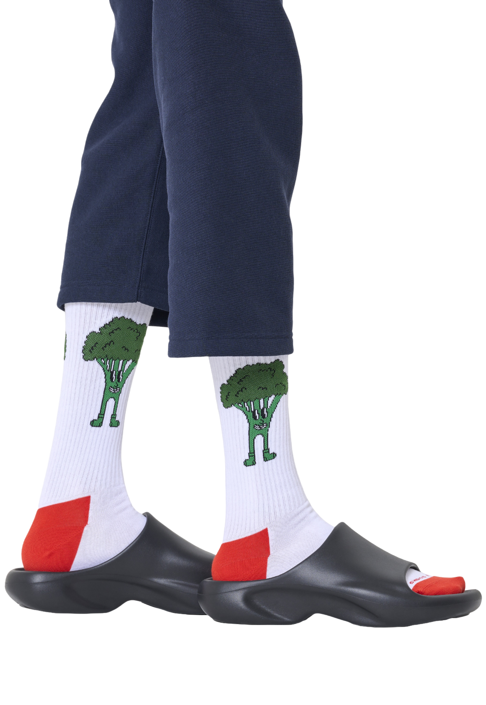 Dark Slate Gray זוג גרביים Broccoli HAPPY SOCKS